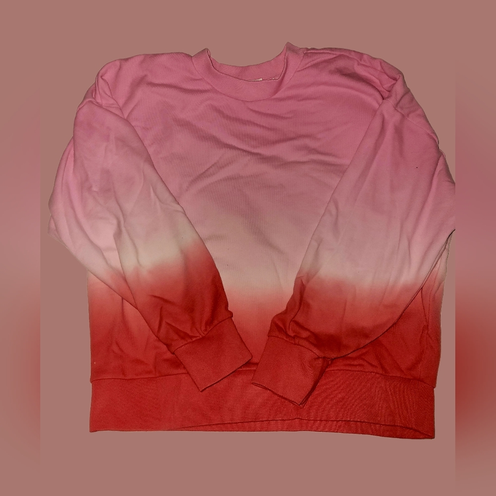 Ombre tye dye sweatshirt